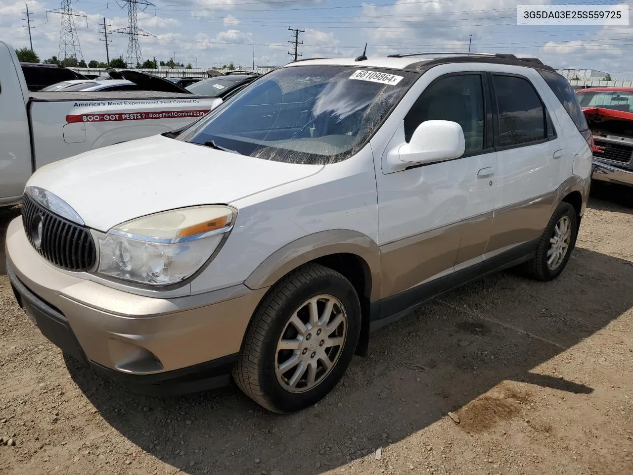 2005 Buick Rendezvous Cx VIN: 3G5DA03E25S559725 Lot: 68109864