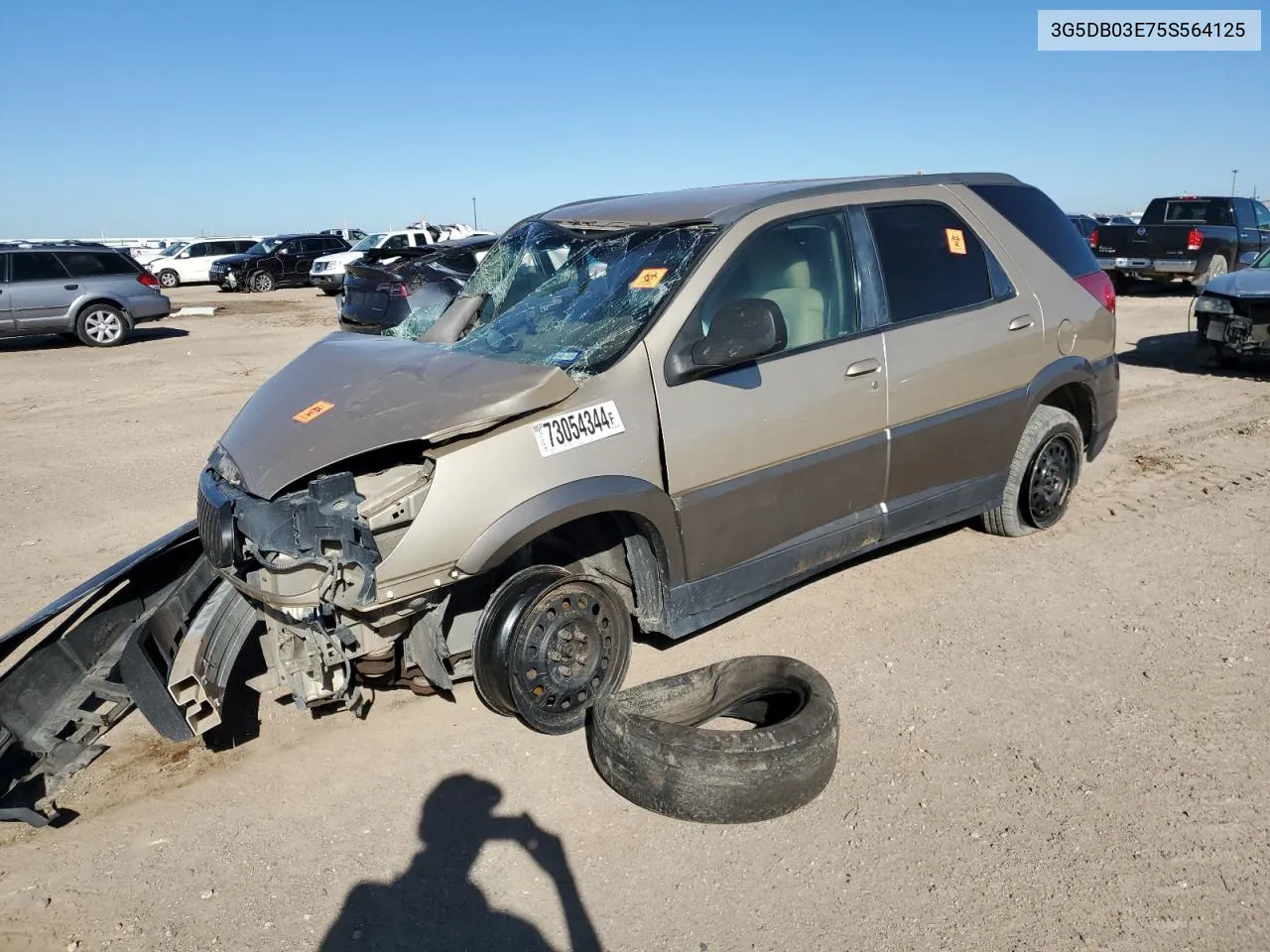 2005 Buick Rendezvous Cx VIN: 3G5DB03E75S564125 Lot: 73054344