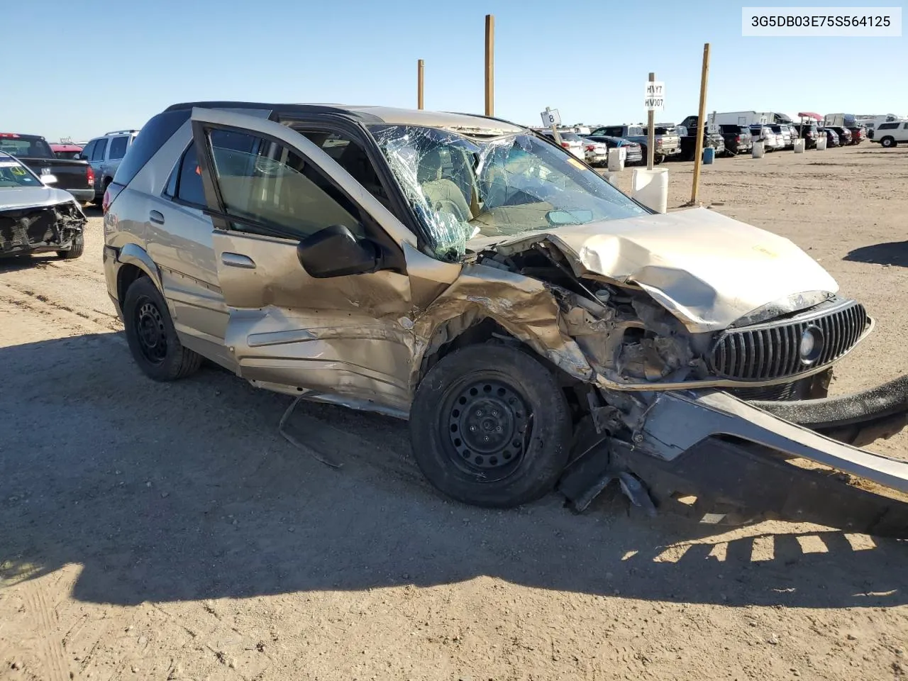 2005 Buick Rendezvous Cx VIN: 3G5DB03E75S564125 Lot: 73054344