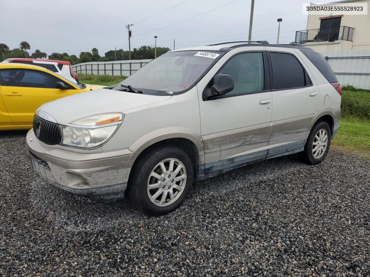 2005 Buick Rendezvous Cx VIN: 3G5DA03E55S528923 Lot: 74455714