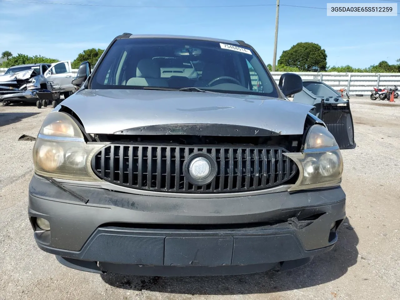 2005 Buick Rendezvous Cx VIN: 3G5DA03E65S512259 Lot: 75468514