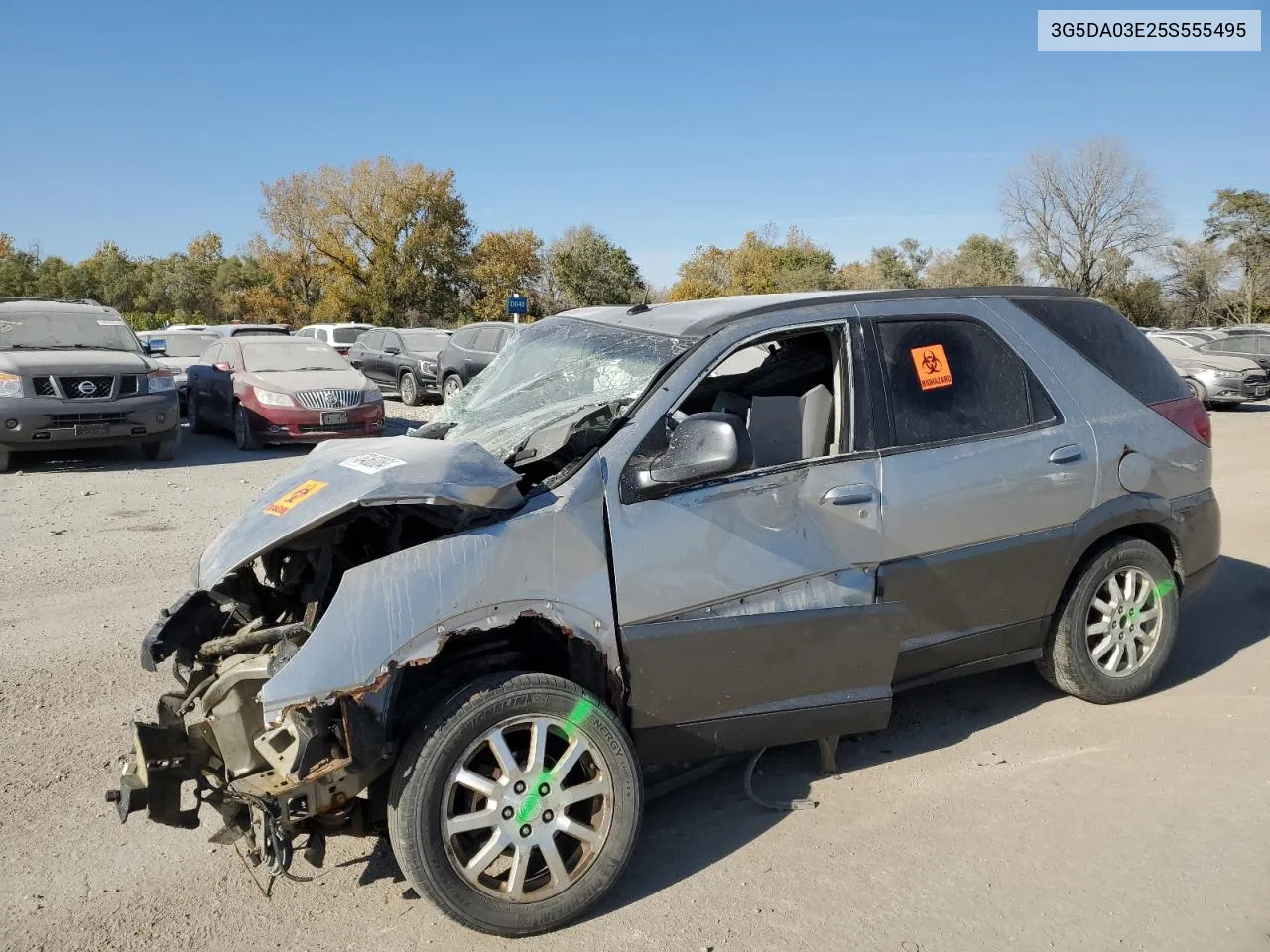 2005 Buick Rendezvous Cx VIN: 3G5DA03E25S555495 Lot: 76460064