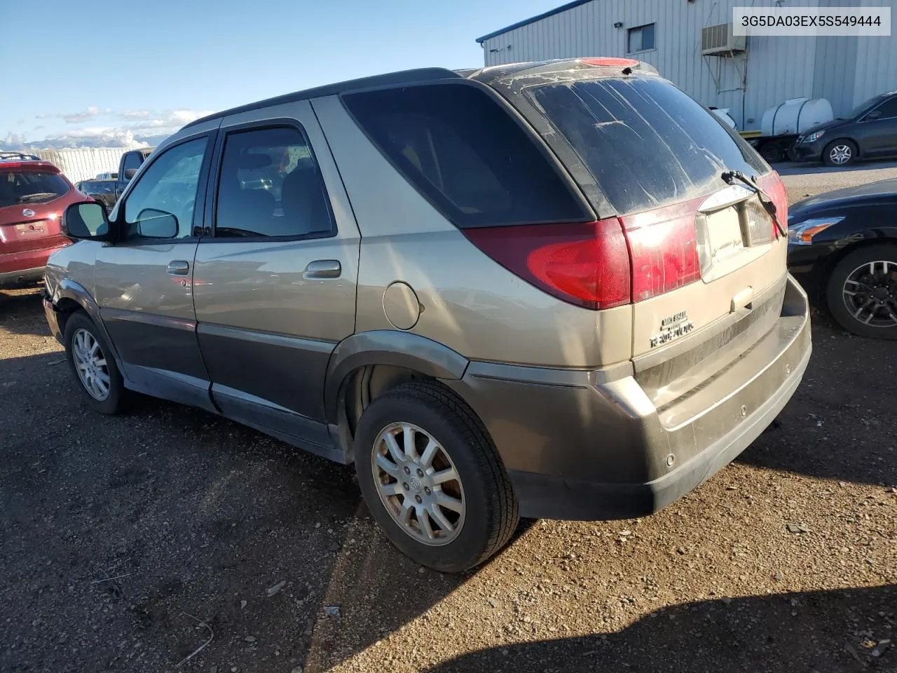 2005 Buick Rendezvous Cx VIN: 3G5DA03EX5S549444 Lot: 79145834