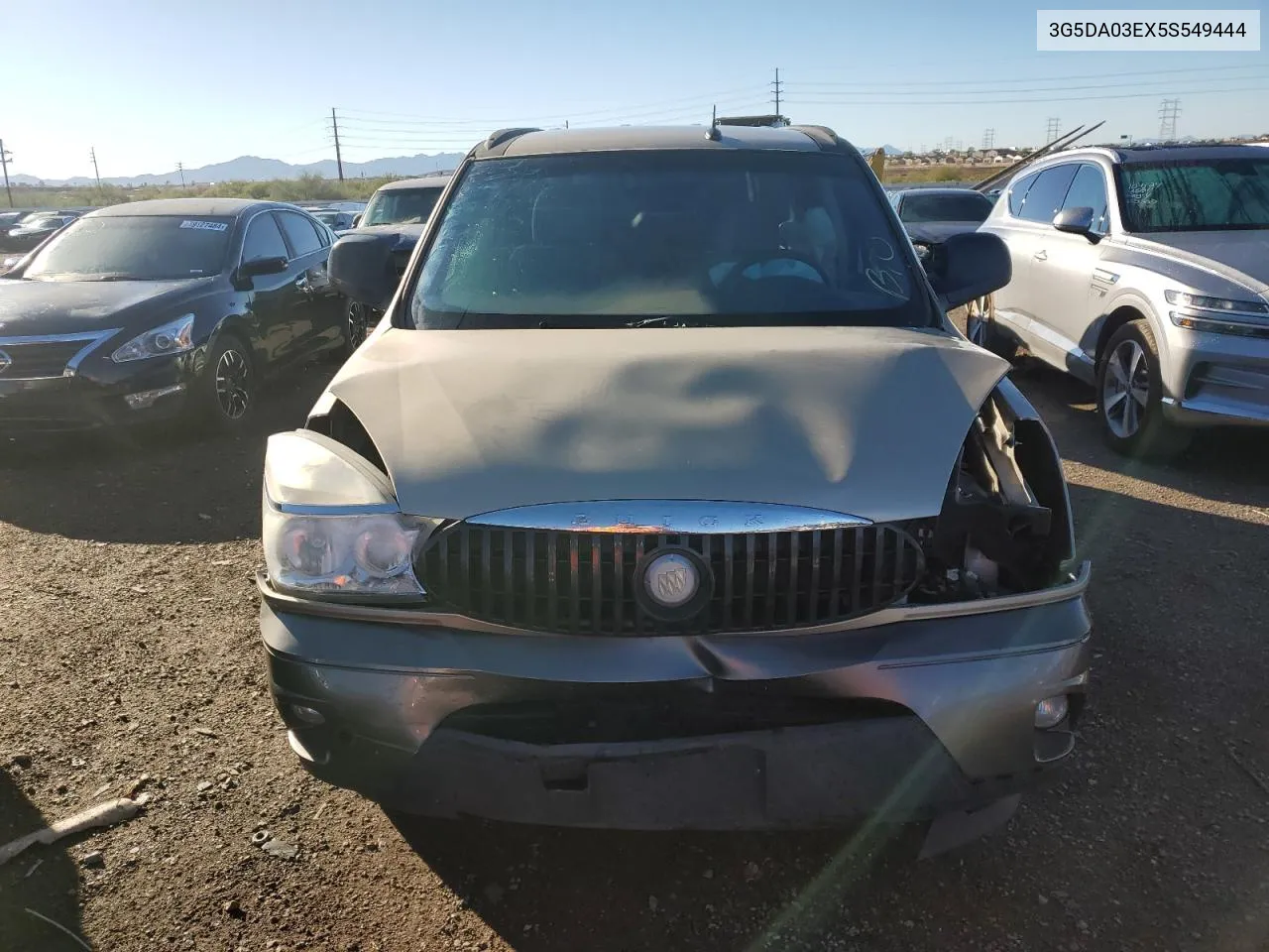 2005 Buick Rendezvous Cx VIN: 3G5DA03EX5S549444 Lot: 79145834