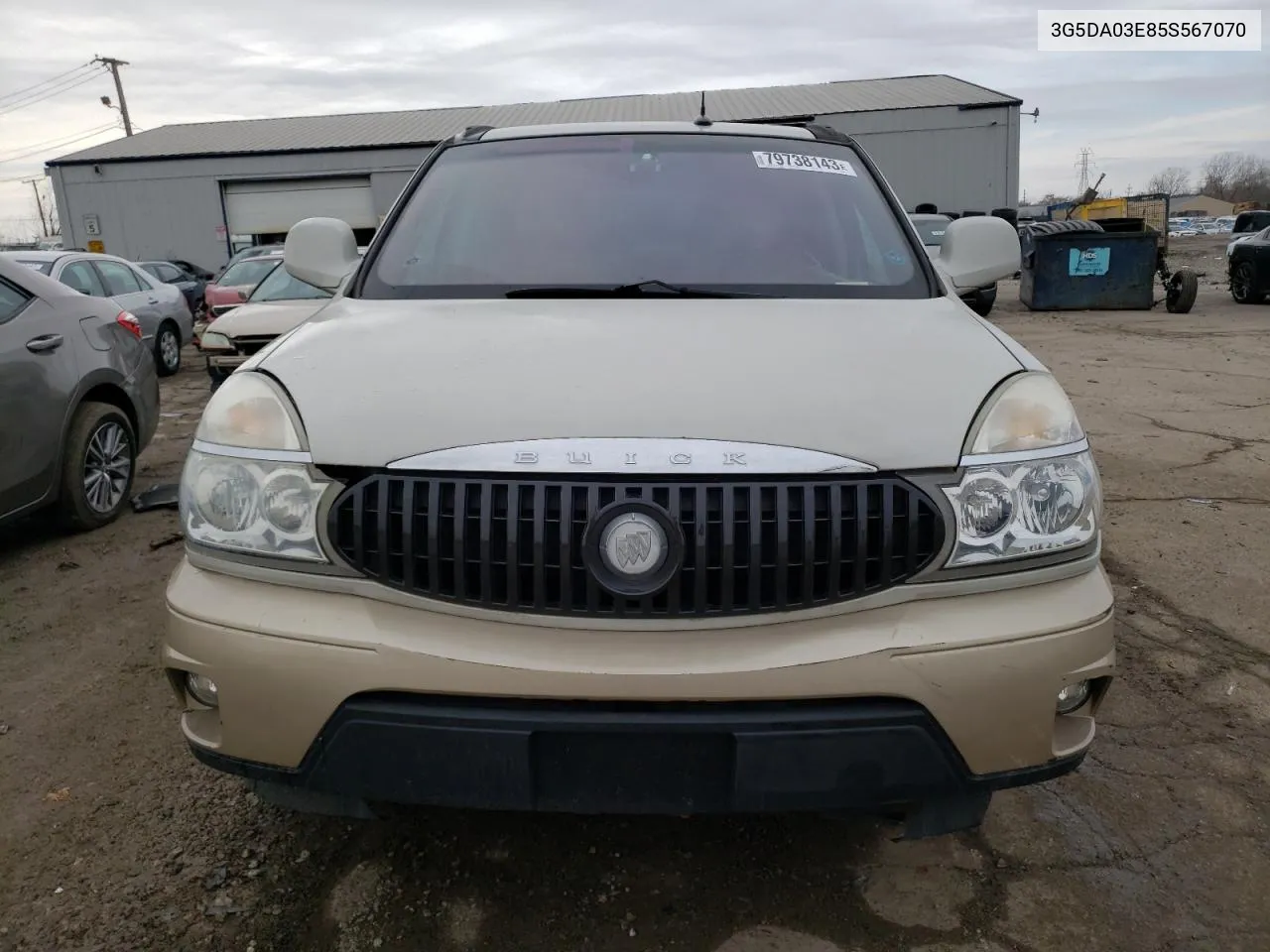 3G5DA03E85S567070 2005 Buick Rendezvous Cx