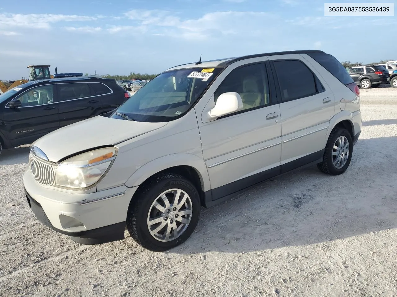 2005 Buick Rendezvous Cx VIN: 3G5DA03755S536439 Lot: 80772404