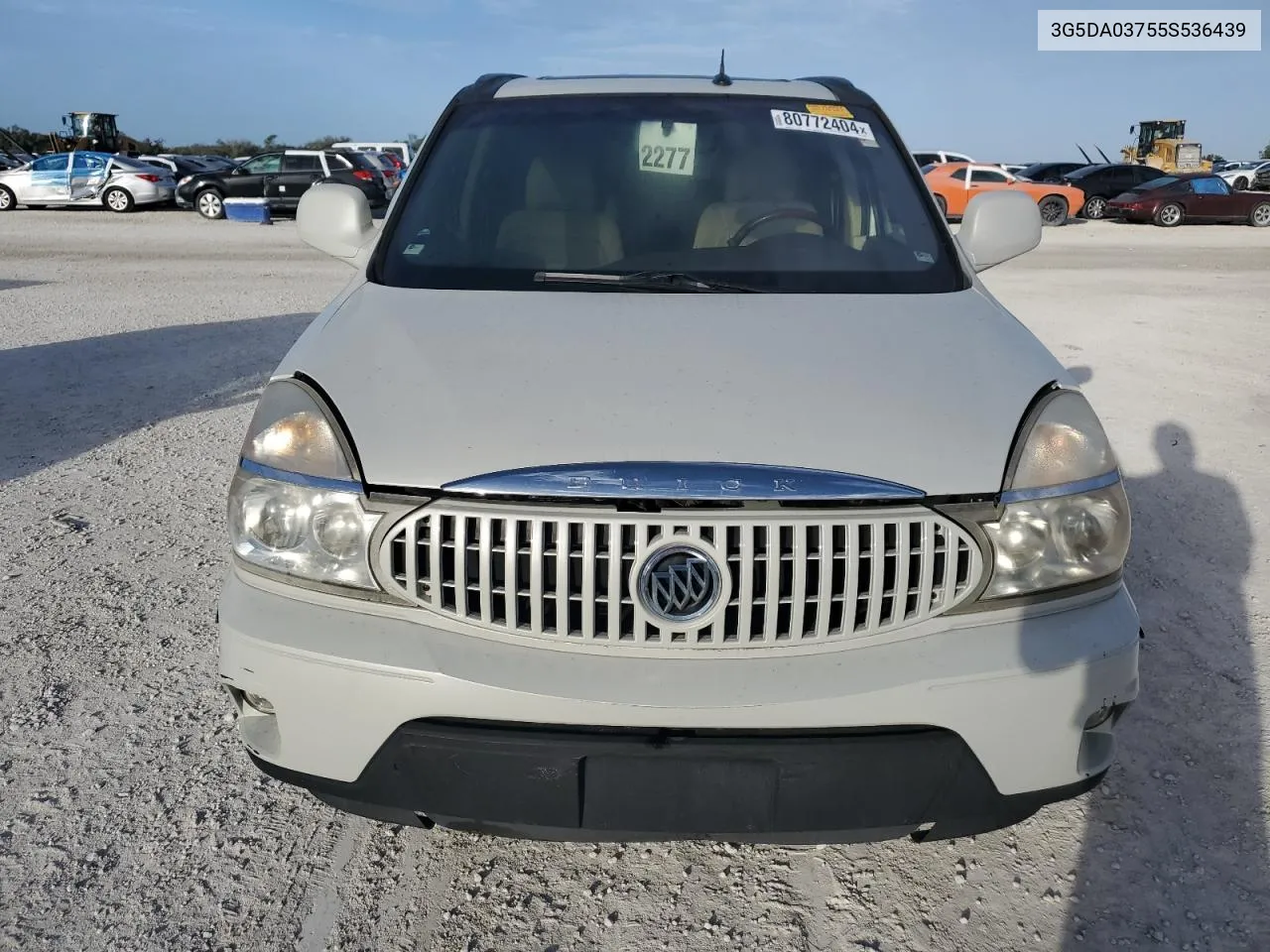 2005 Buick Rendezvous Cx VIN: 3G5DA03755S536439 Lot: 80772404