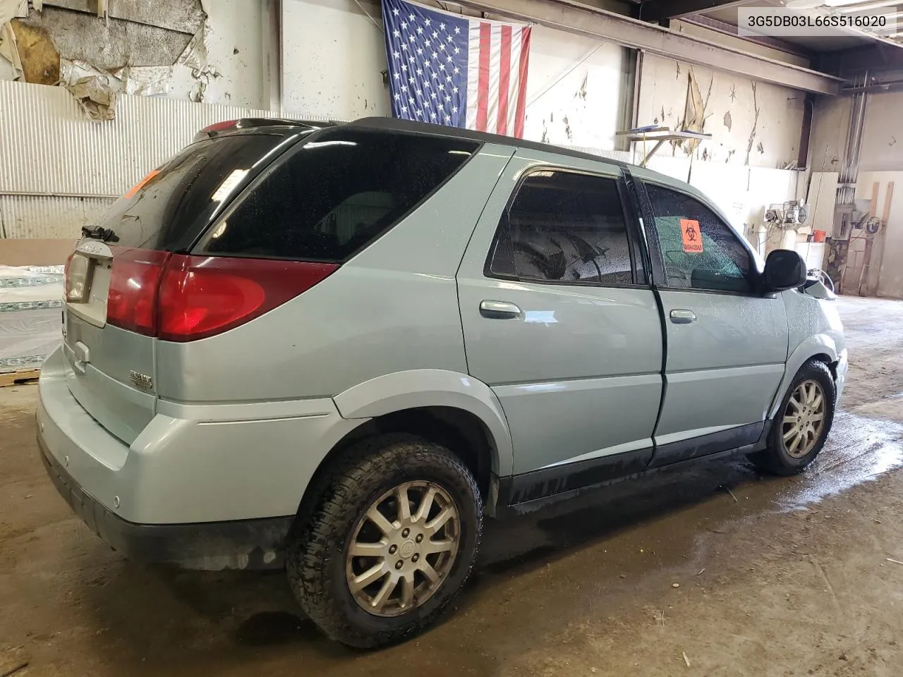 2006 Buick Rendezvous Cx VIN: 3G5DB03L66S516020 Lot: 62562984