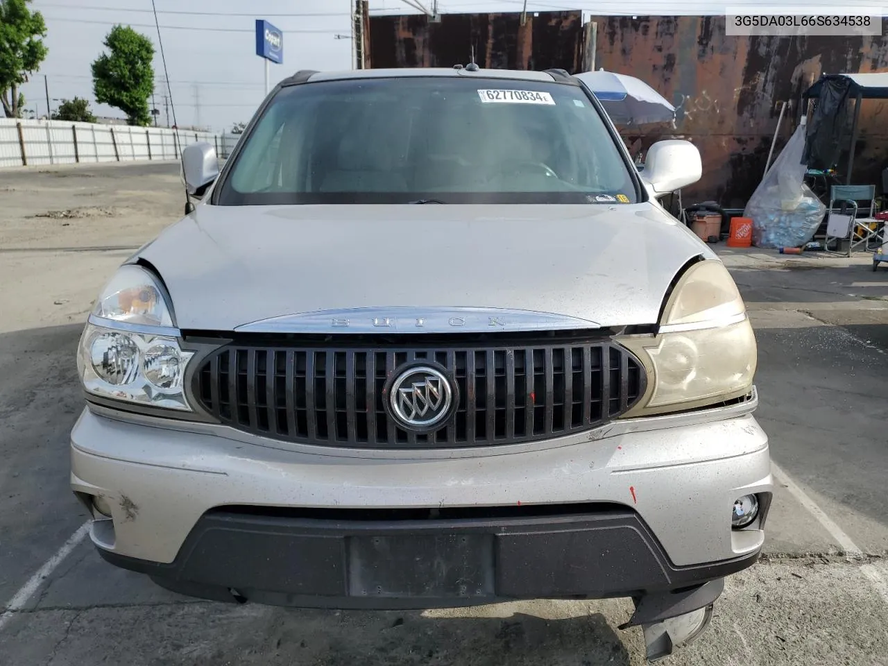 2006 Buick Rendezvous Cx VIN: 3G5DA03L66S634538 Lot: 62770834