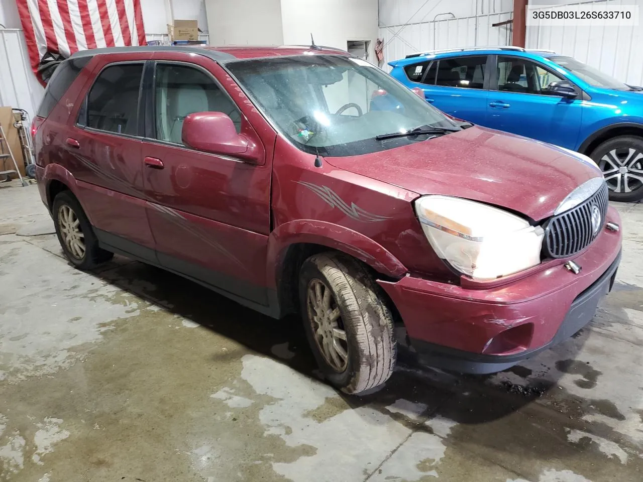 2006 Buick Rendezvous Cx VIN: 3G5DB03L26S633710 Lot: 72152994