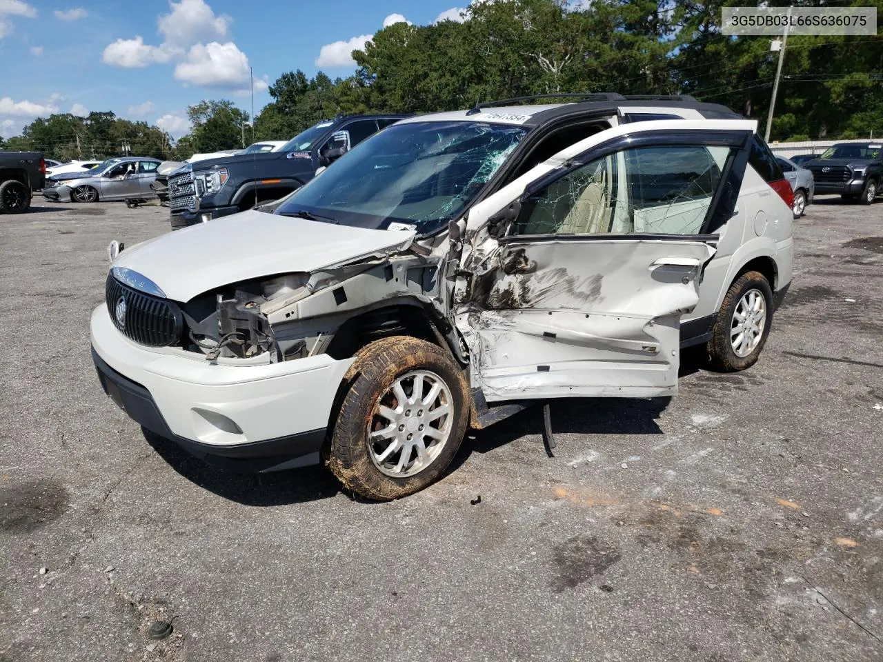 2006 Buick Rendezvous Cx VIN: 3G5DB03L66S636075 Lot: 72647354