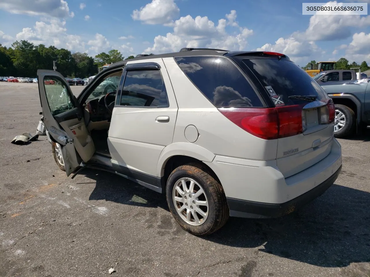 2006 Buick Rendezvous Cx VIN: 3G5DB03L66S636075 Lot: 72647354