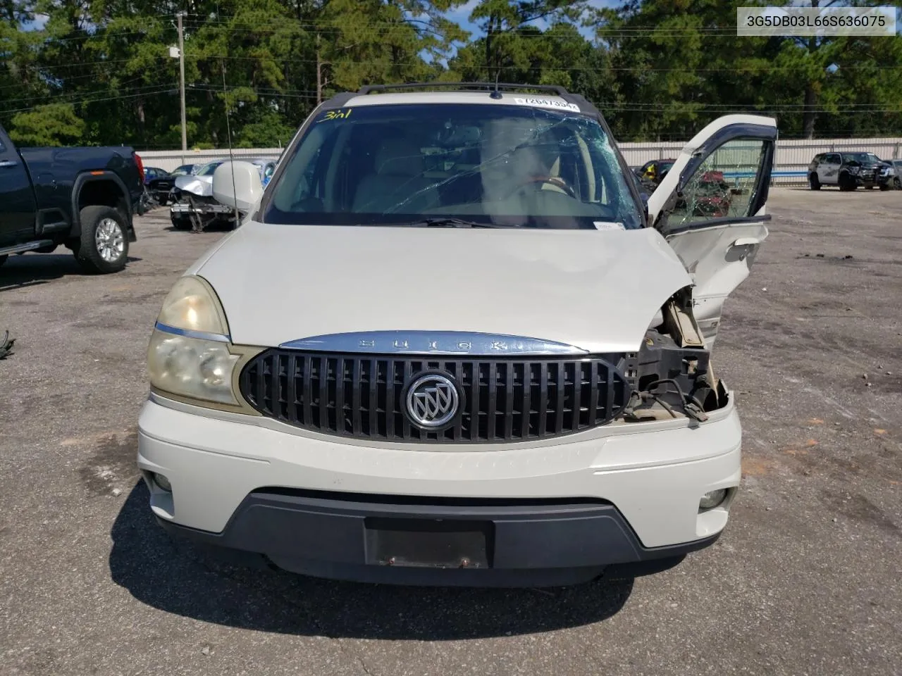 2006 Buick Rendezvous Cx VIN: 3G5DB03L66S636075 Lot: 72647354