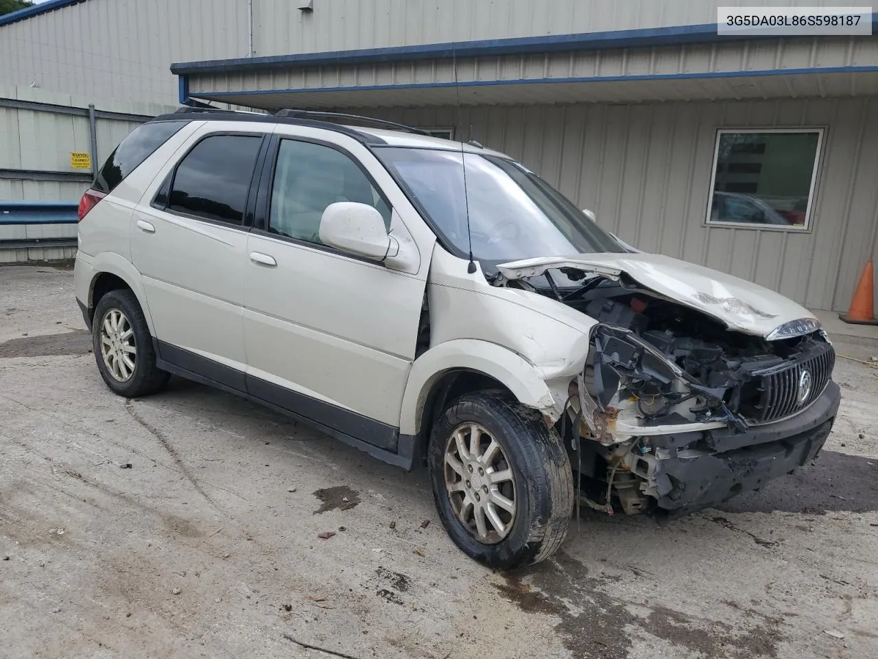 2006 Buick Rendezvous Cx VIN: 3G5DA03L86S598187 Lot: 74810044