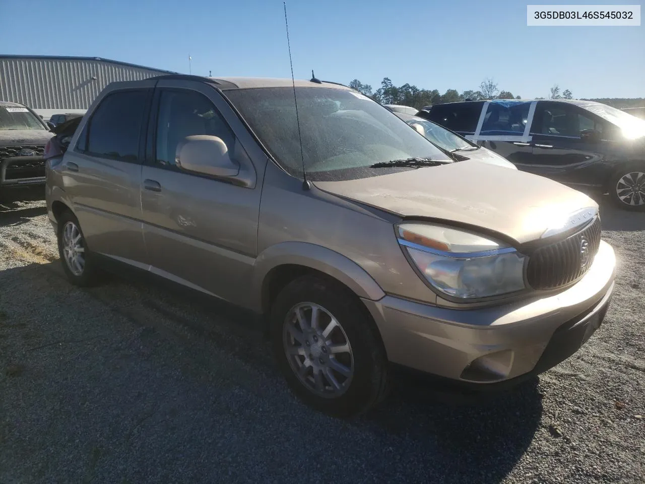 2006 Buick Rendezvous Cx VIN: 3G5DB03L46S545032 Lot: 75364674