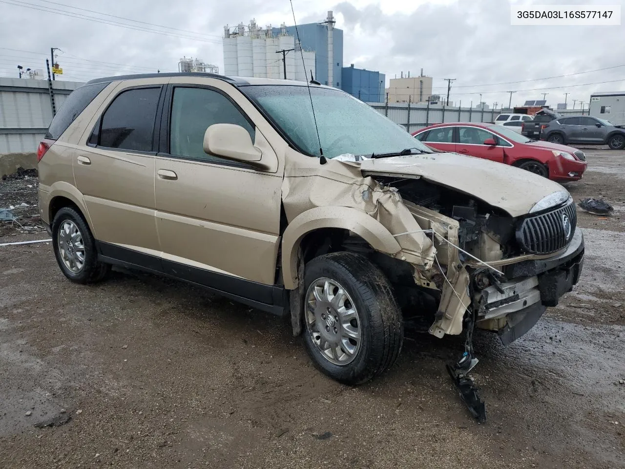 2006 Buick Rendezvous Cx VIN: 3G5DA03L16S577147 Lot: 78758624