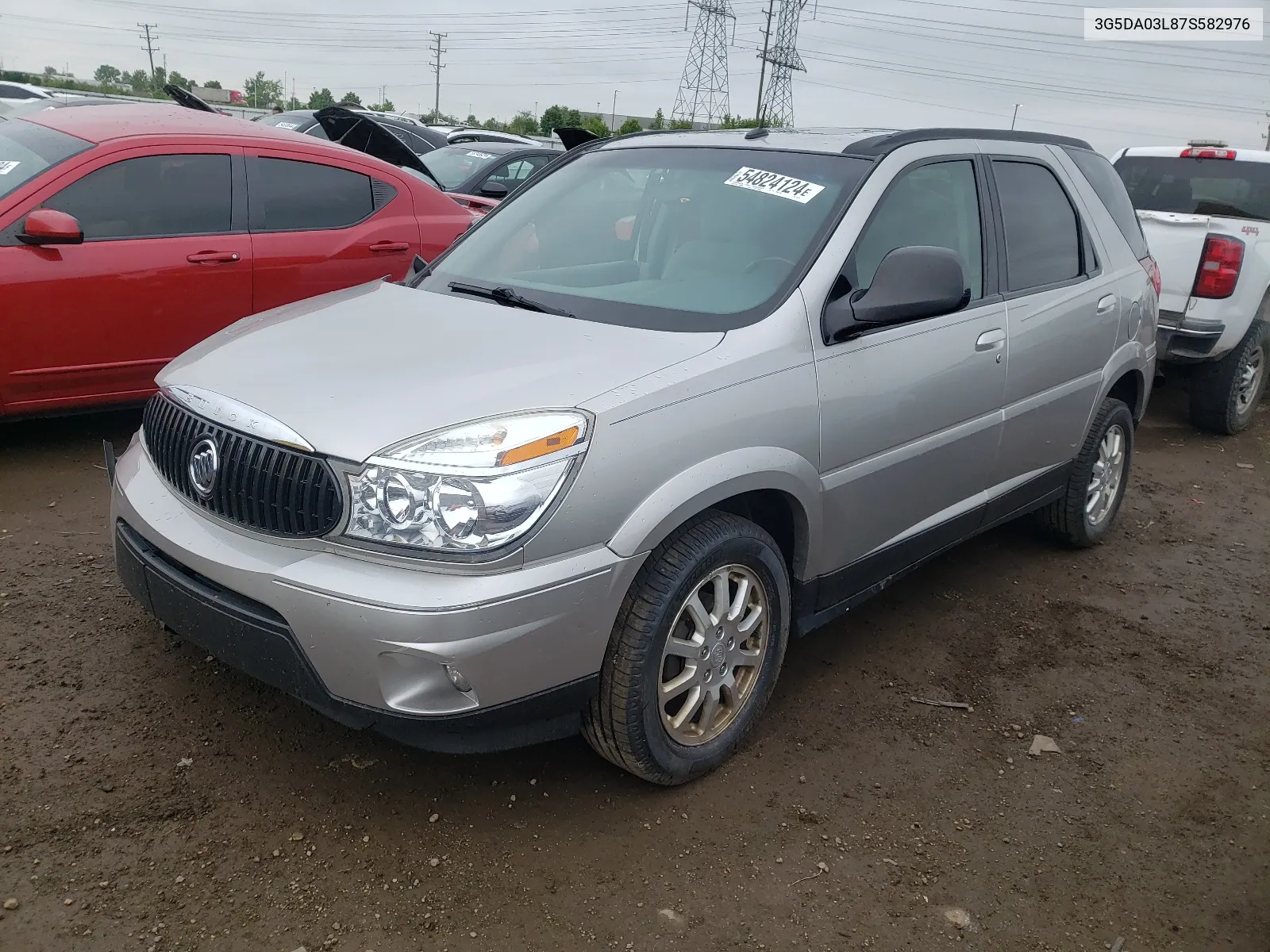 2007 Buick Rendezvous Cx VIN: 3G5DA03L87S582976 Lot: 54824124