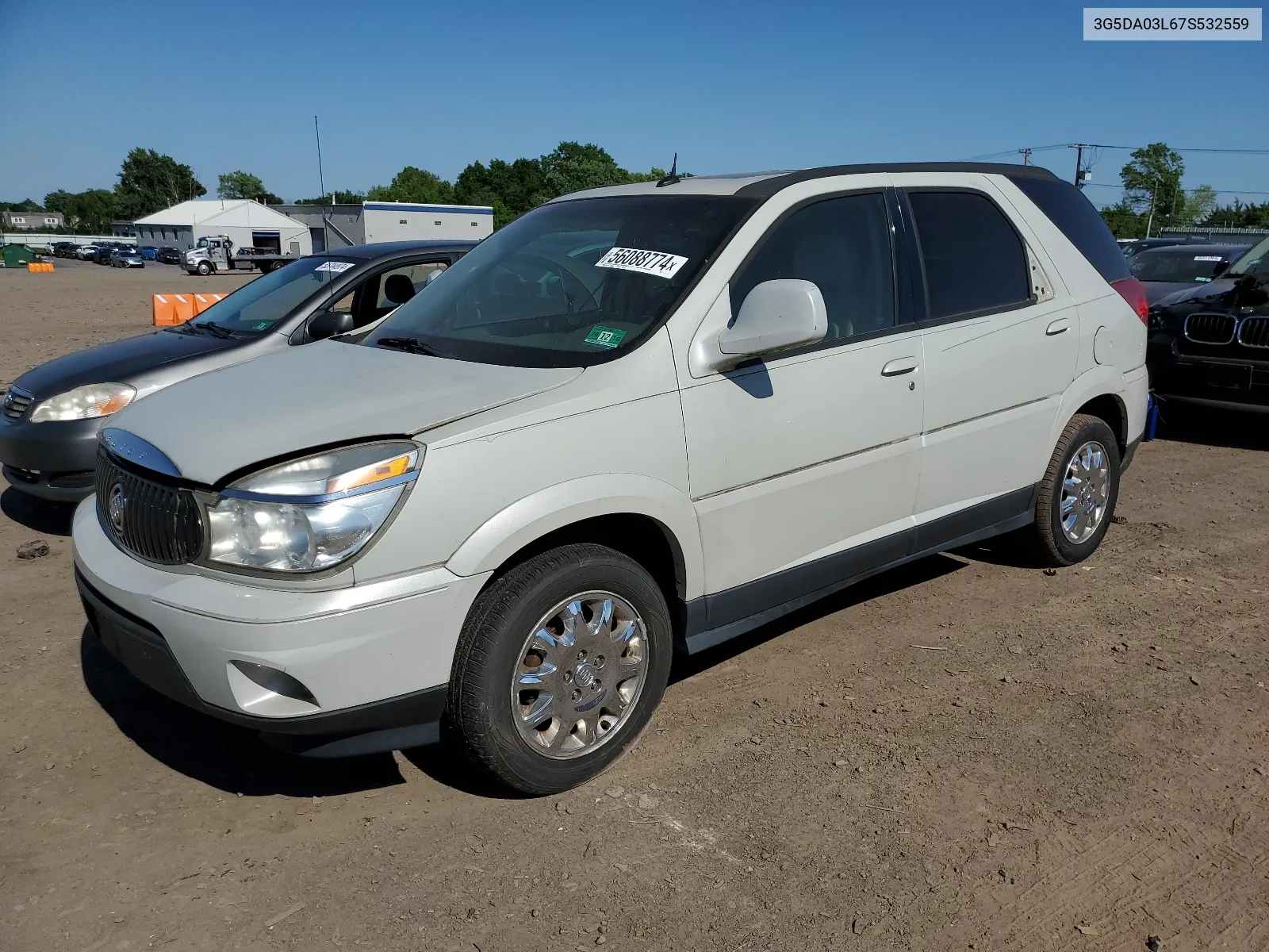 2007 Buick Rendezvous Cx VIN: 3G5DA03L67S532559 Lot: 56088774