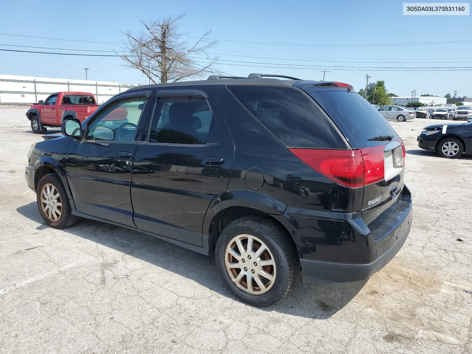 2007 Buick Rendezvous Cx VIN: 3G5DA03L37S531160 Lot: 63497144