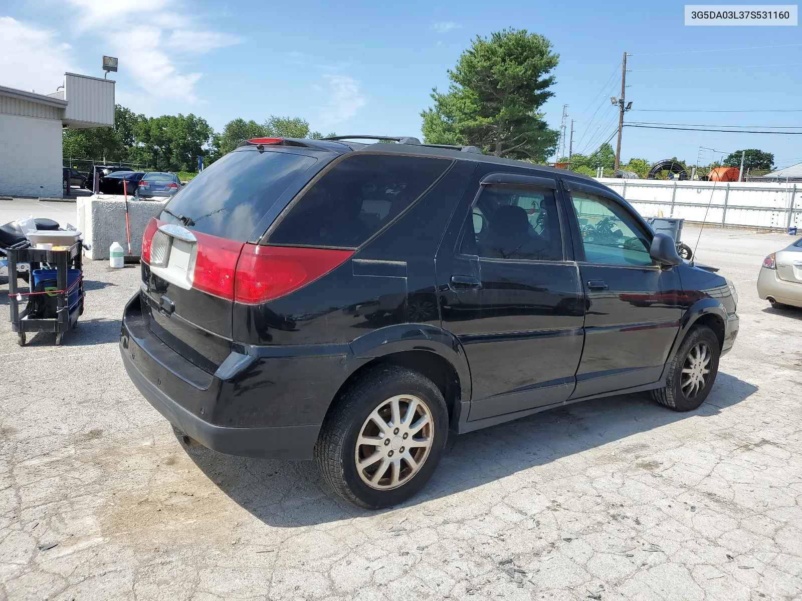 2007 Buick Rendezvous Cx VIN: 3G5DA03L37S531160 Lot: 63497144