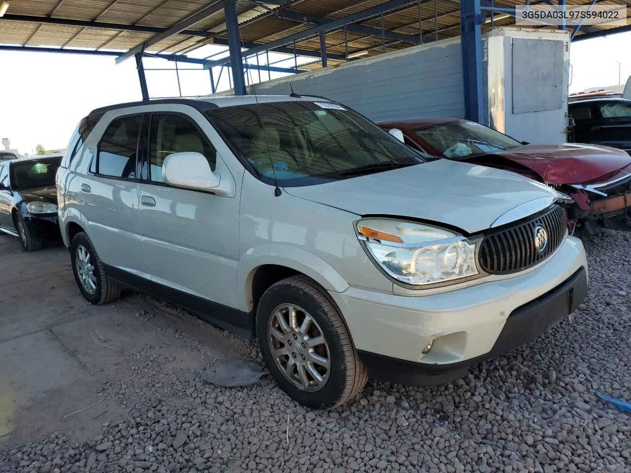 2007 Buick Rendezvous Cx VIN: 3G5DA03L97S594022 Lot: 70229894