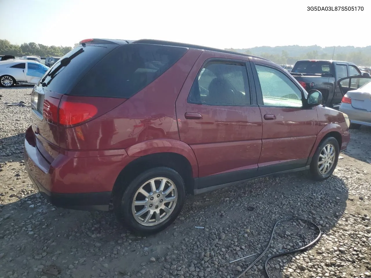 2007 Buick Rendezvous Cx VIN: 3G5DA03L87S505170 Lot: 71892014