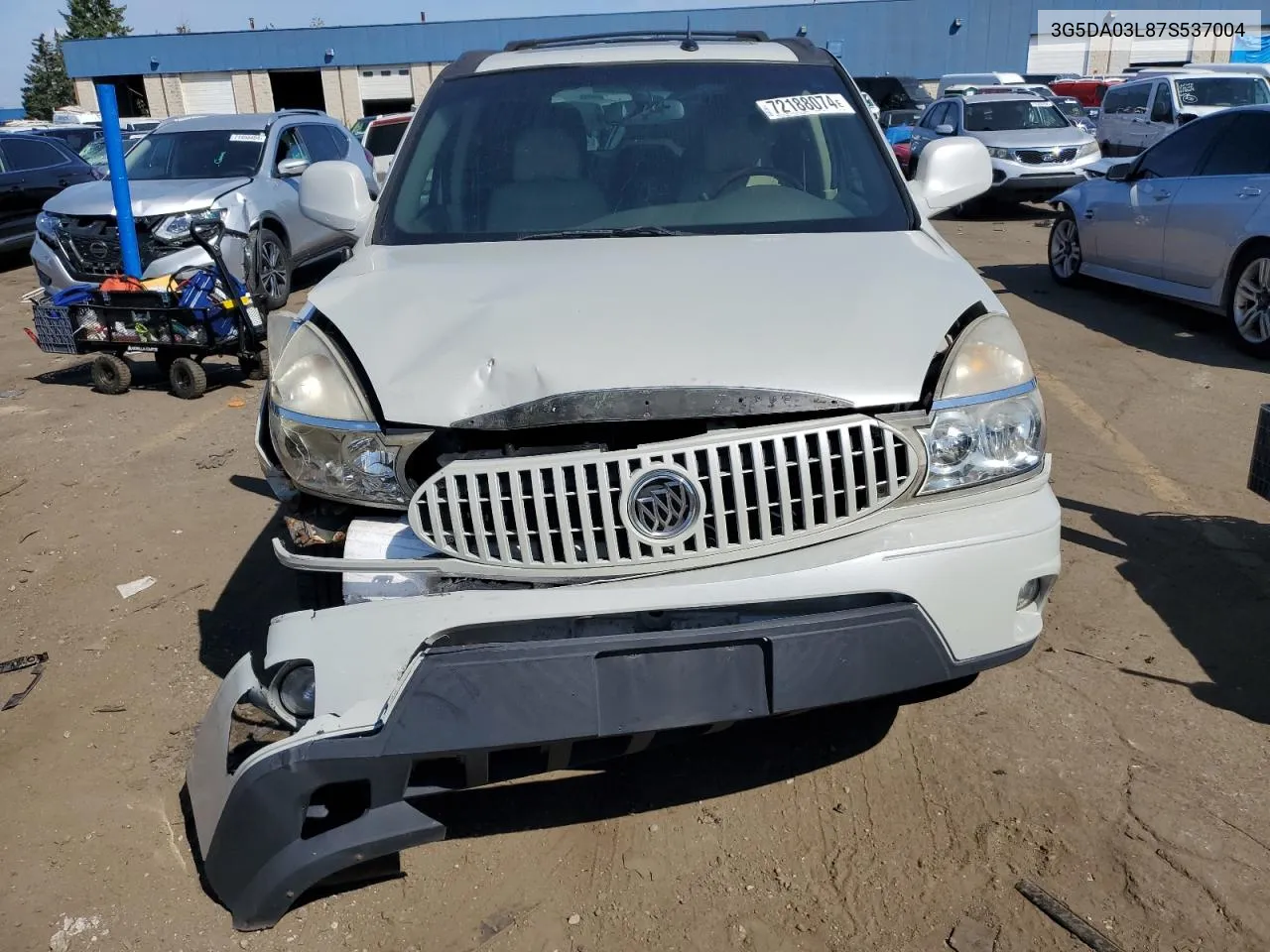 2007 Buick Rendezvous Cx VIN: 3G5DA03L87S537004 Lot: 72188074