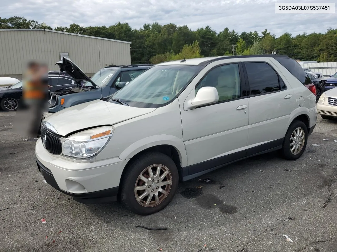 2007 Buick Rendezvous Cx VIN: 3G5DA03L07S537451 Lot: 73319894