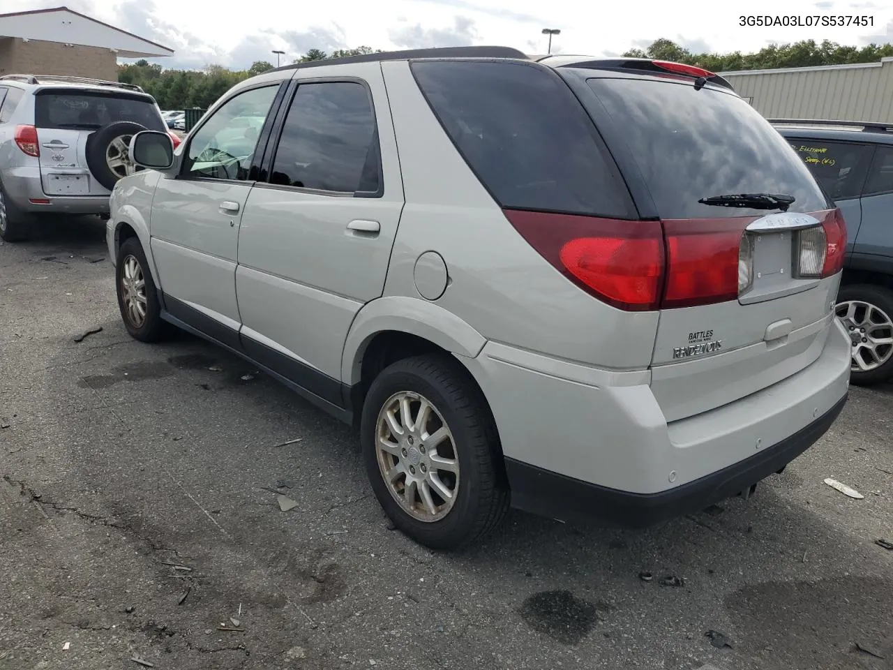 2007 Buick Rendezvous Cx VIN: 3G5DA03L07S537451 Lot: 73319894