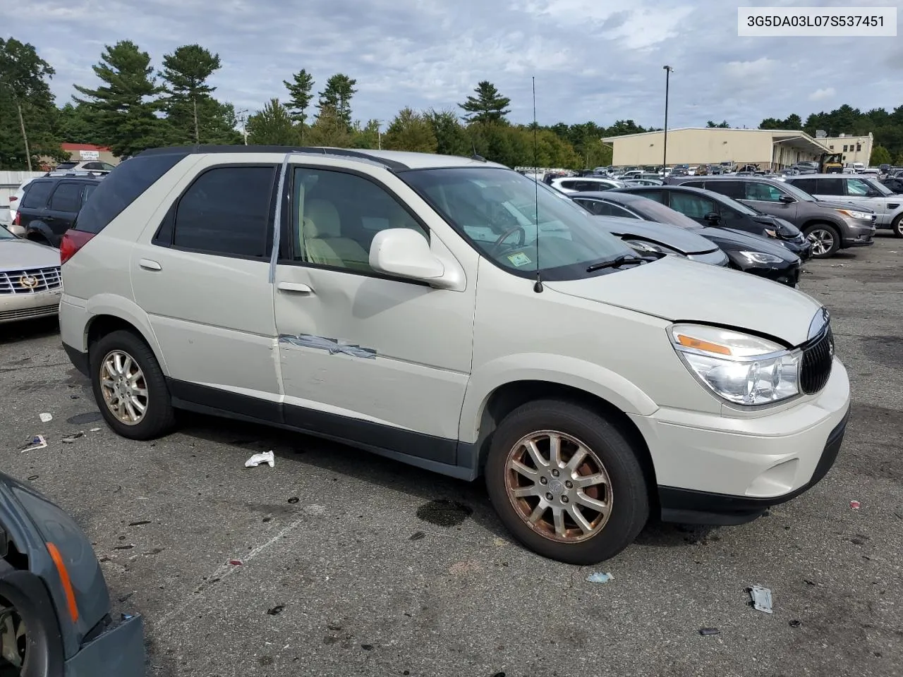 2007 Buick Rendezvous Cx VIN: 3G5DA03L07S537451 Lot: 73319894