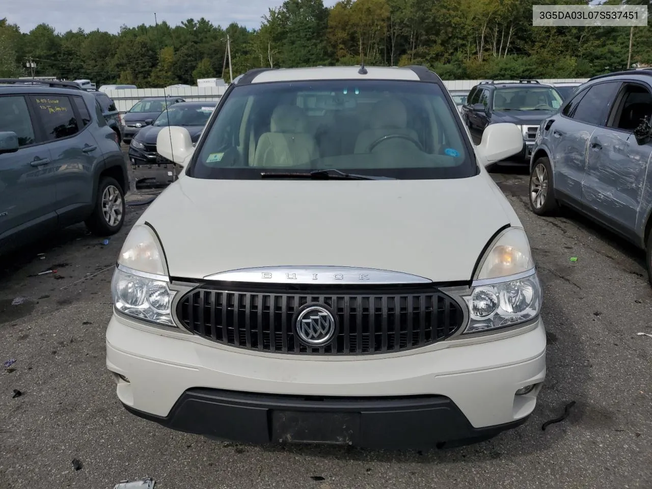 2007 Buick Rendezvous Cx VIN: 3G5DA03L07S537451 Lot: 73319894