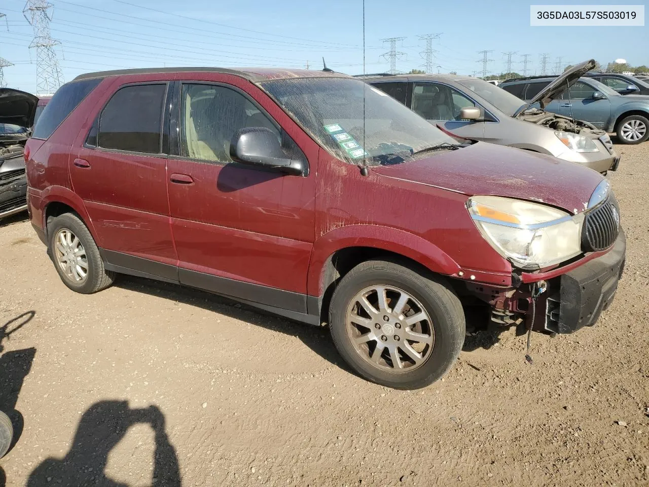 2007 Buick Rendezvous Cx VIN: 3G5DA03L57S503019 Lot: 73553744