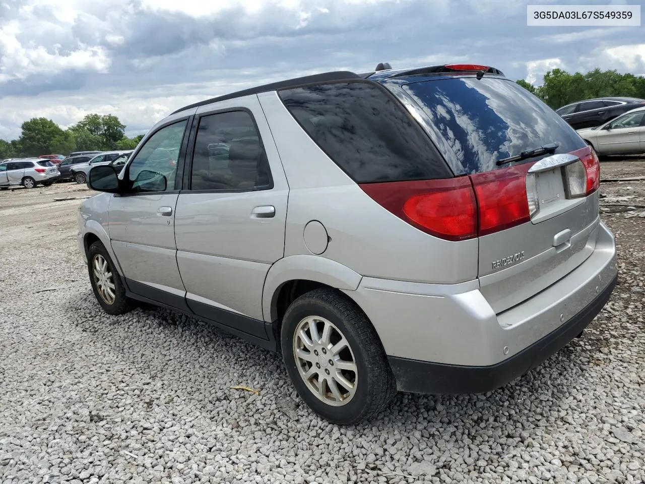 2007 Buick Rendezvous Cx VIN: 3G5DA03L67S549359 Lot: 73569994