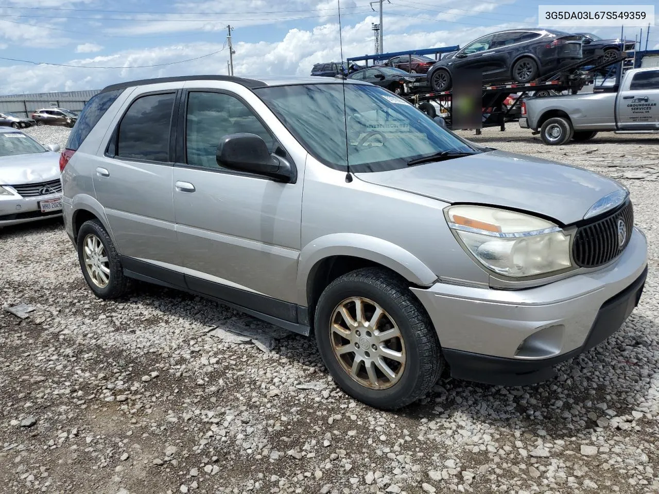 2007 Buick Rendezvous Cx VIN: 3G5DA03L67S549359 Lot: 73569994