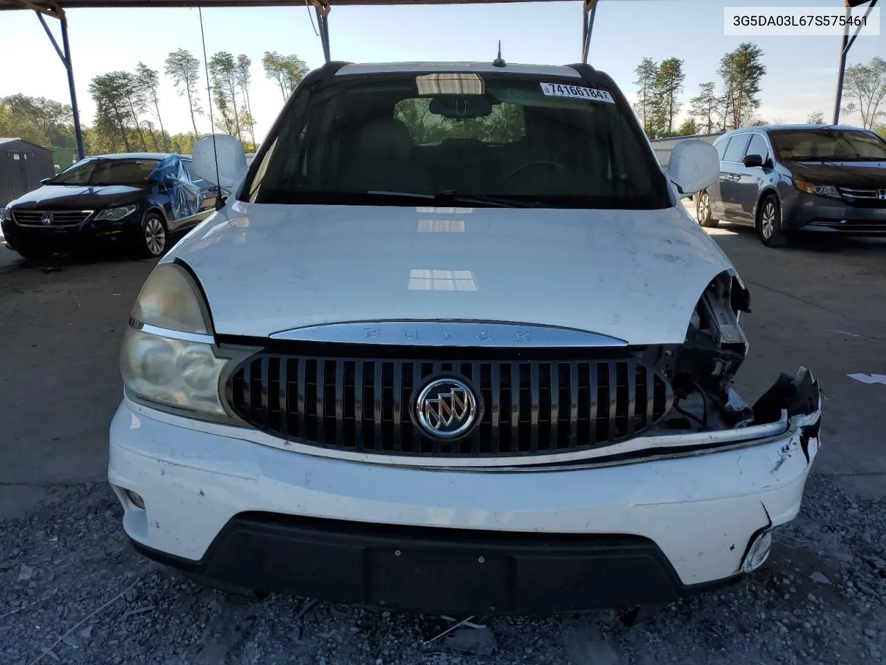 2007 Buick Rendezvous Cx VIN: 3G5DA03L67S575461 Lot: 74166184