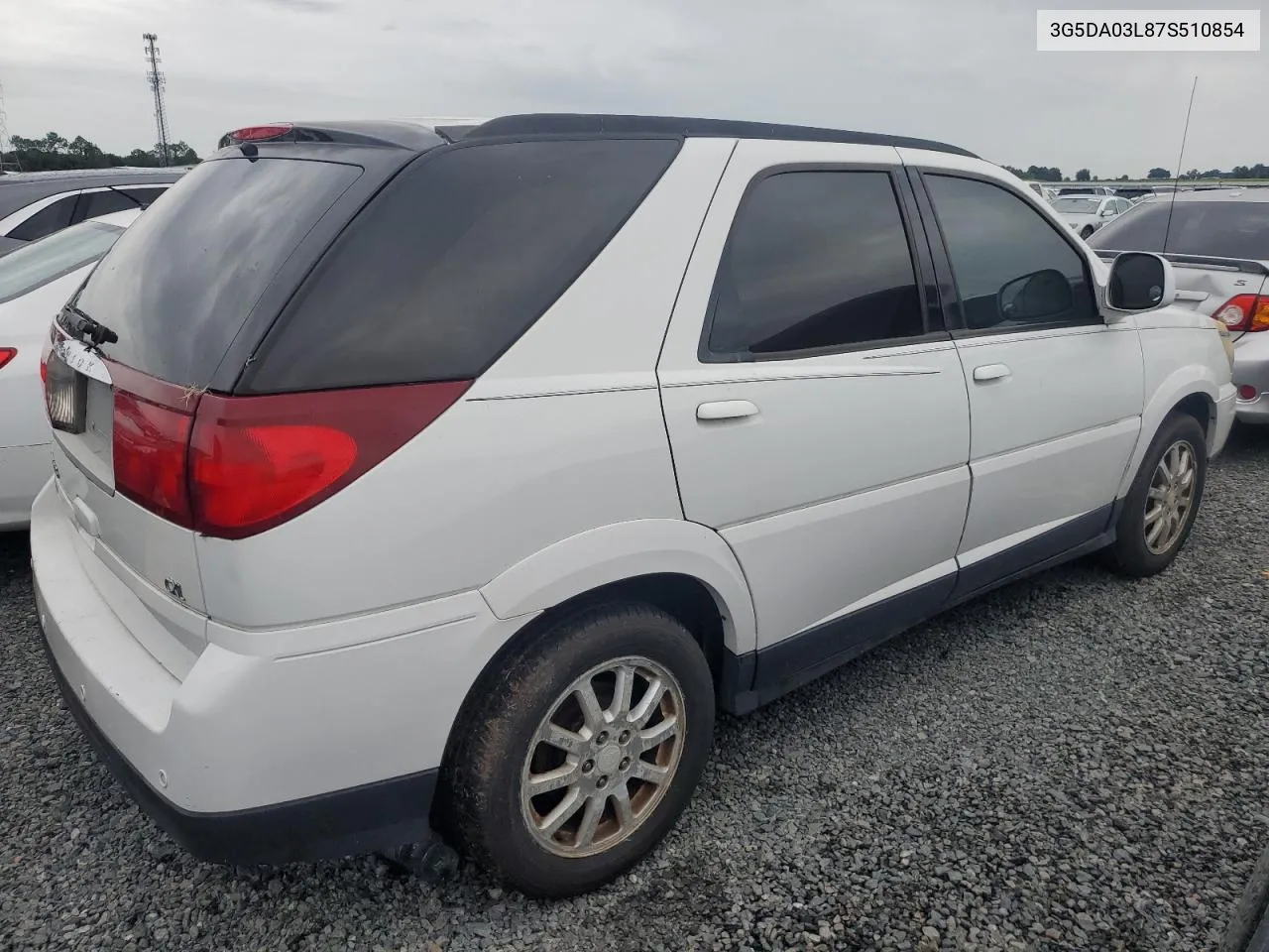 2007 Buick Rendezvous Cx VIN: 3G5DA03L87S510854 Lot: 74775024