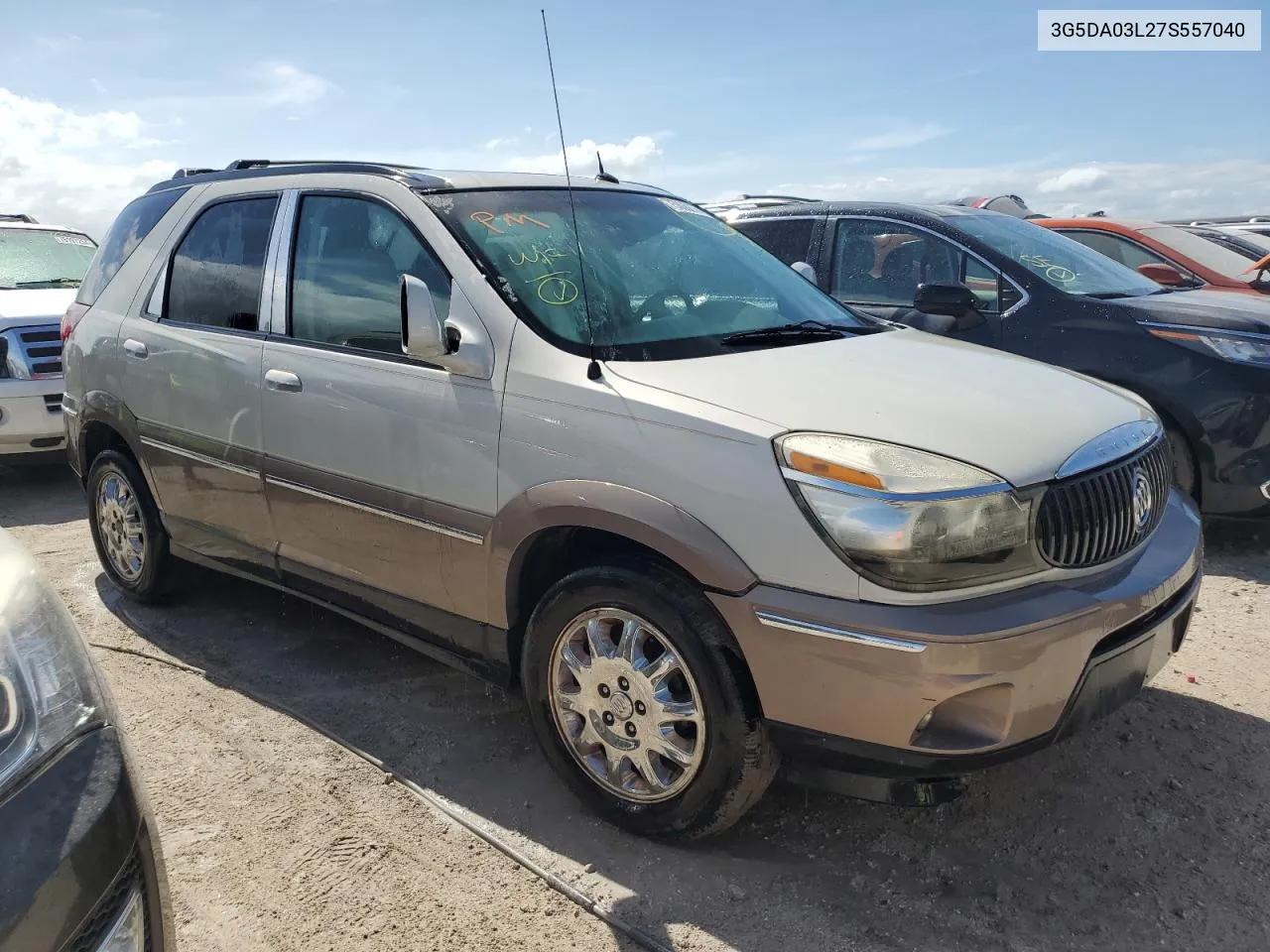 2007 Buick Rendezvous Cx VIN: 3G5DA03L27S557040 Lot: 75008274