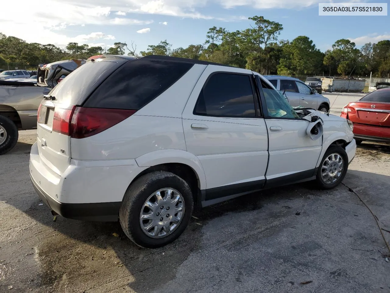 2007 Buick Rendezvous Cx VIN: 3G5DA03L57S521830 Lot: 75340124