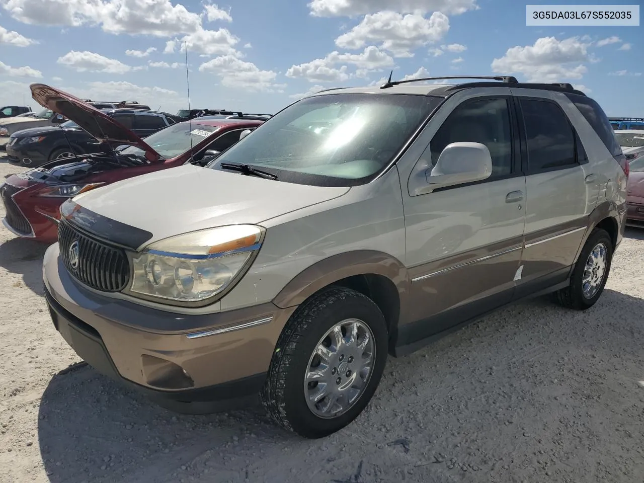 2007 Buick Rendezvous Cx VIN: 3G5DA03L67S552035 Lot: 77251984