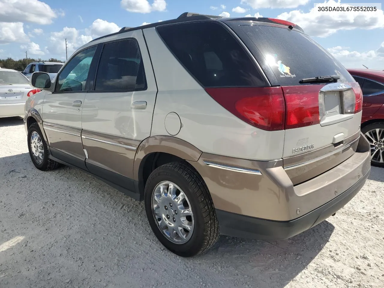 2007 Buick Rendezvous Cx VIN: 3G5DA03L67S552035 Lot: 77251984