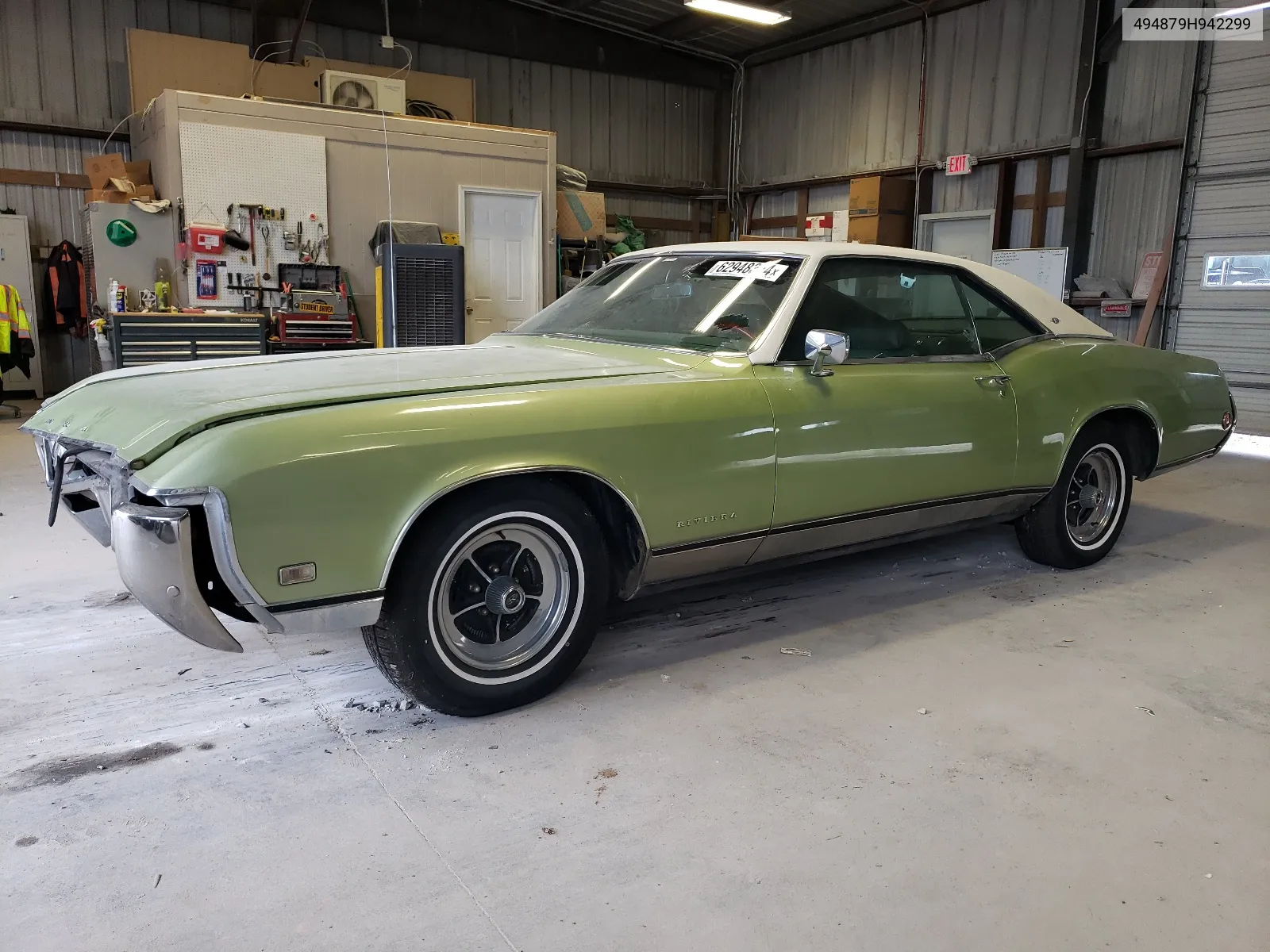 1969 Buick Rivera VIN: 494879H942299 Lot: 62948324