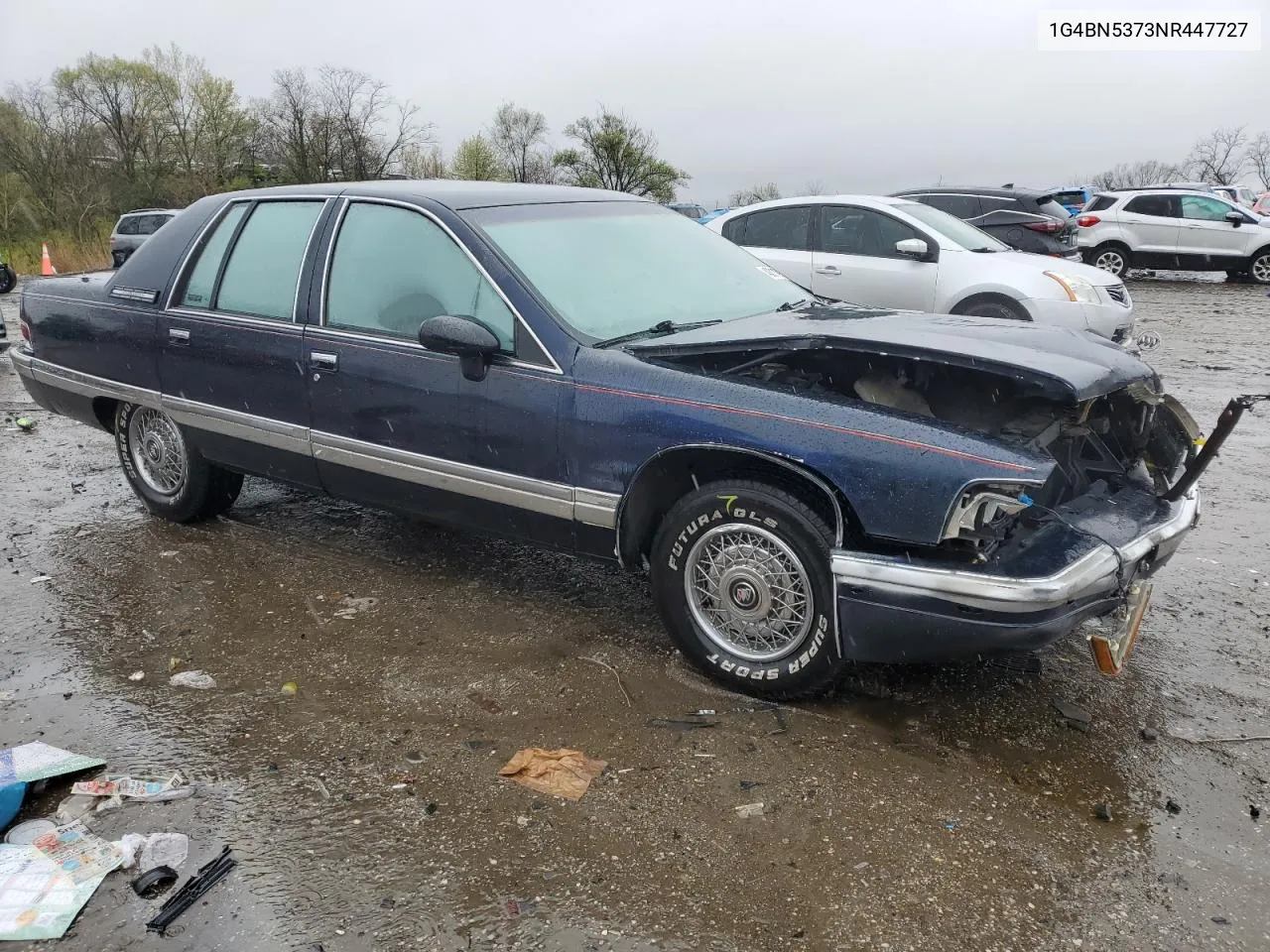 1992 Buick Roadmaster VIN: 1G4BN5373NR447727 Lot: 48311694