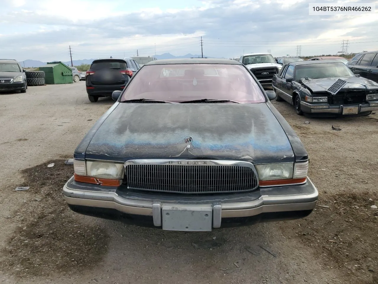 1992 Buick Roadmaster Limited VIN: 1G4BT5376NR466262 Lot: 75079004