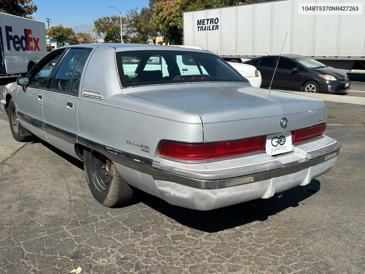 1992 Buick Roadmaster Limited VIN: 1G4BT5370NR427263 Lot: 77878424