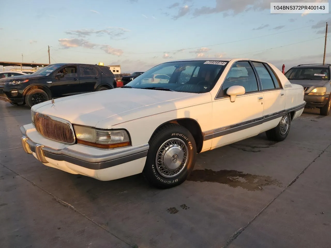 1993 Buick Roadmaster VIN: 1G4BN5372PR400143 Lot: 75928874