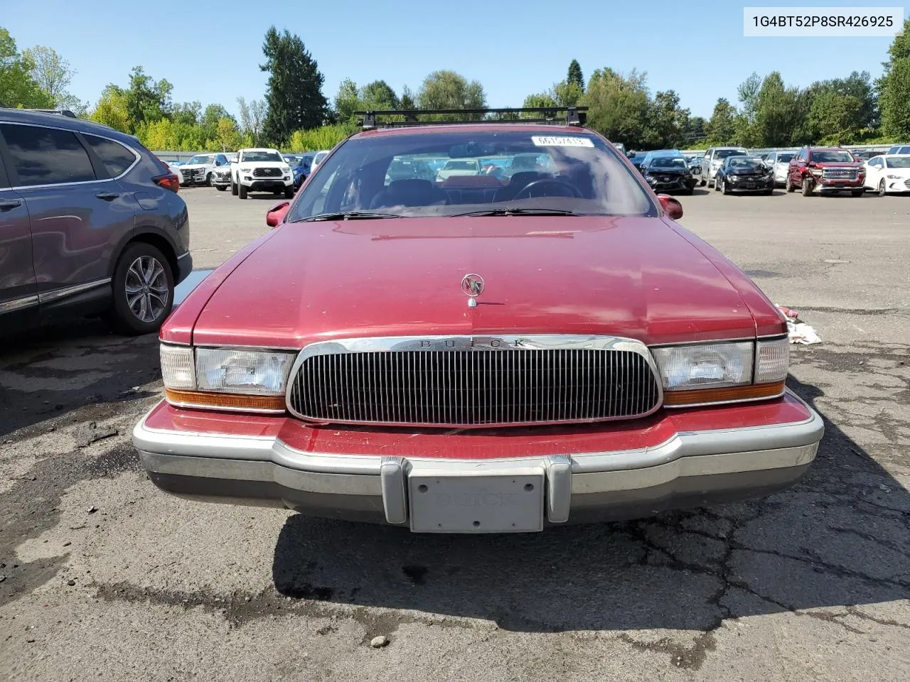 1995 Buick Roadmaster Limited VIN: 1G4BT52P8SR426925 Lot: 66157413