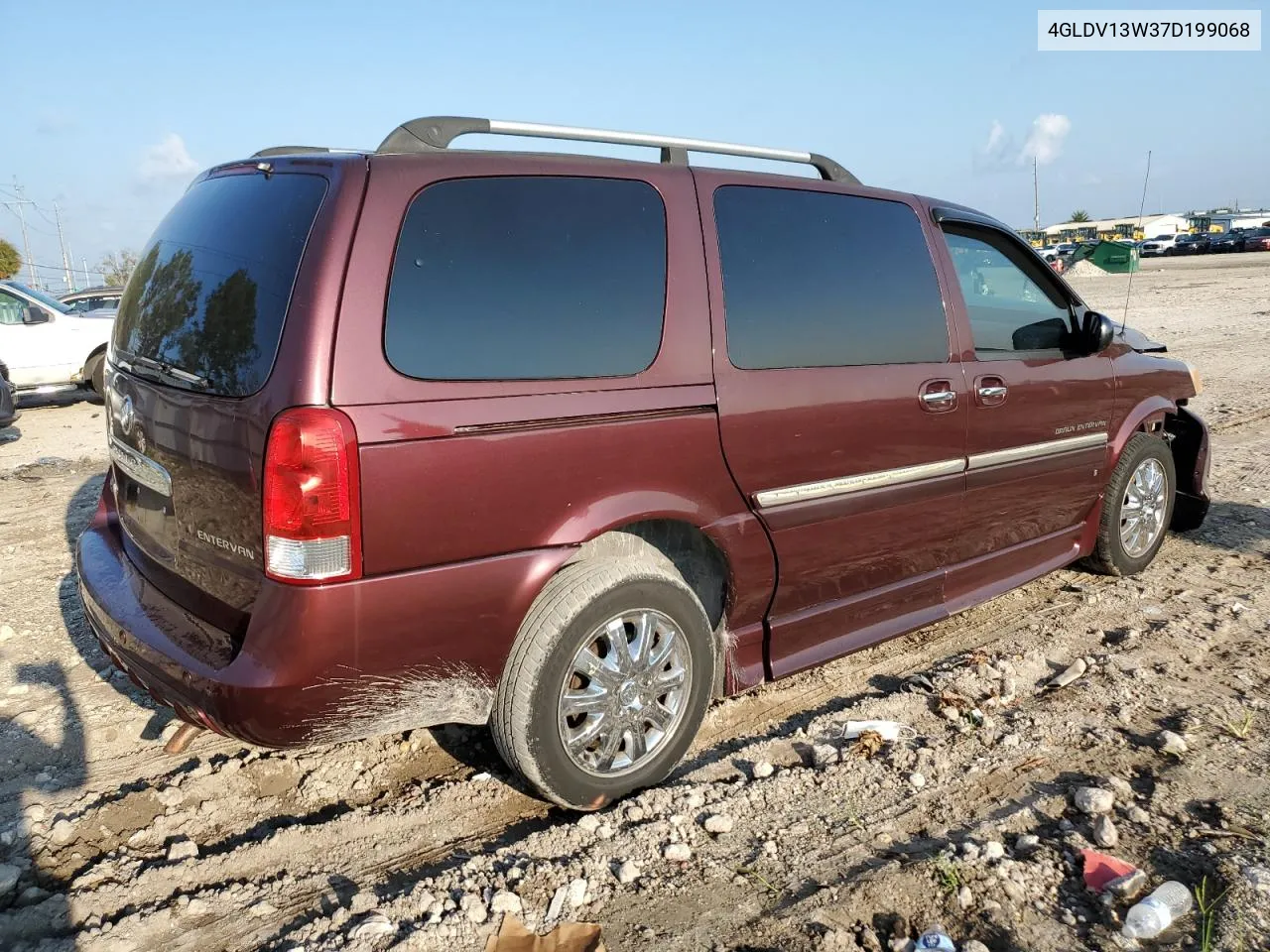 2007 Buick Terraza Incomplete VIN: 4GLDV13W37D199068 Lot: 66025974