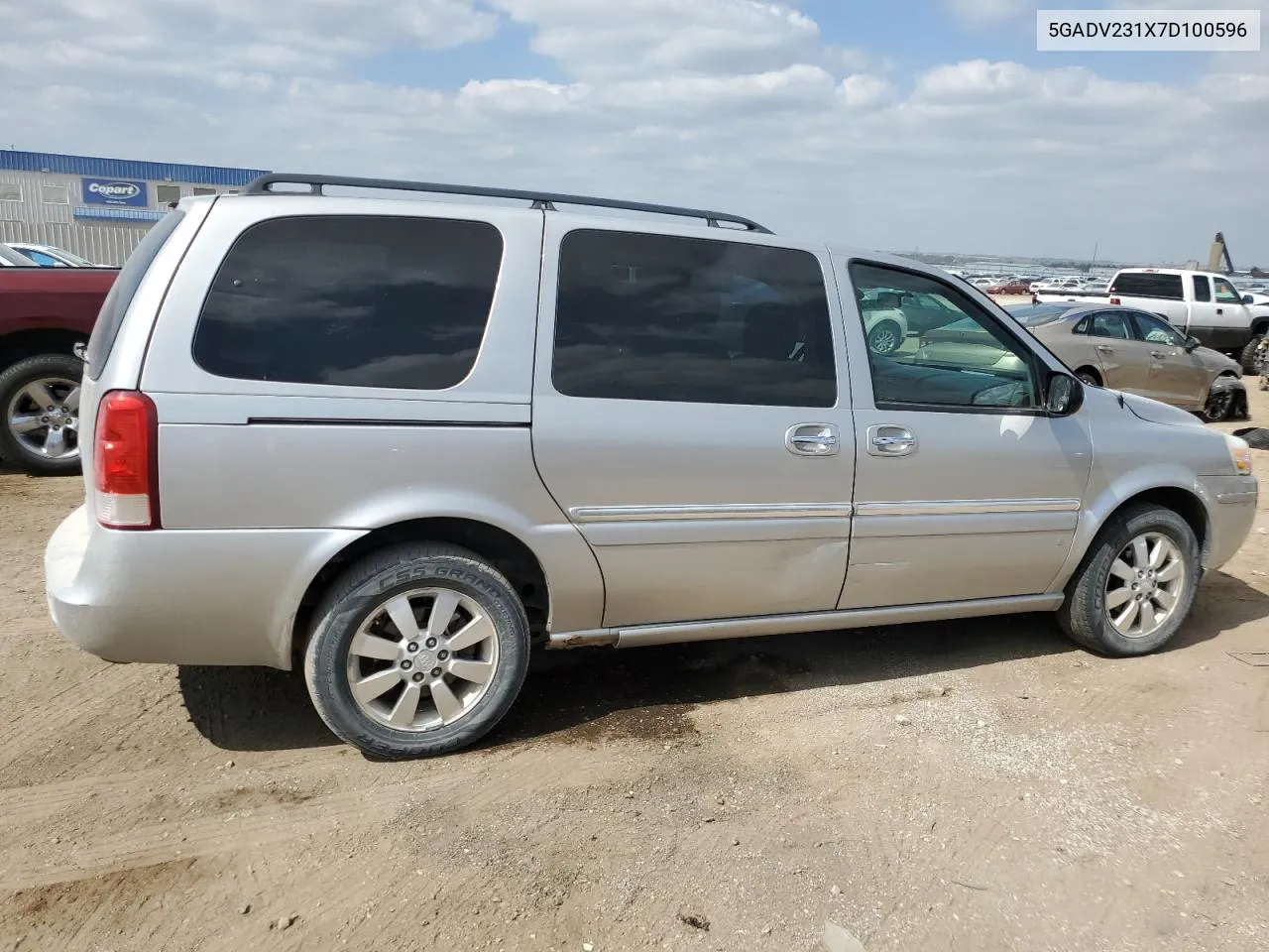 2007 Buick Terraza Cx VIN: 5GADV231X7D100596 Lot: 70861564