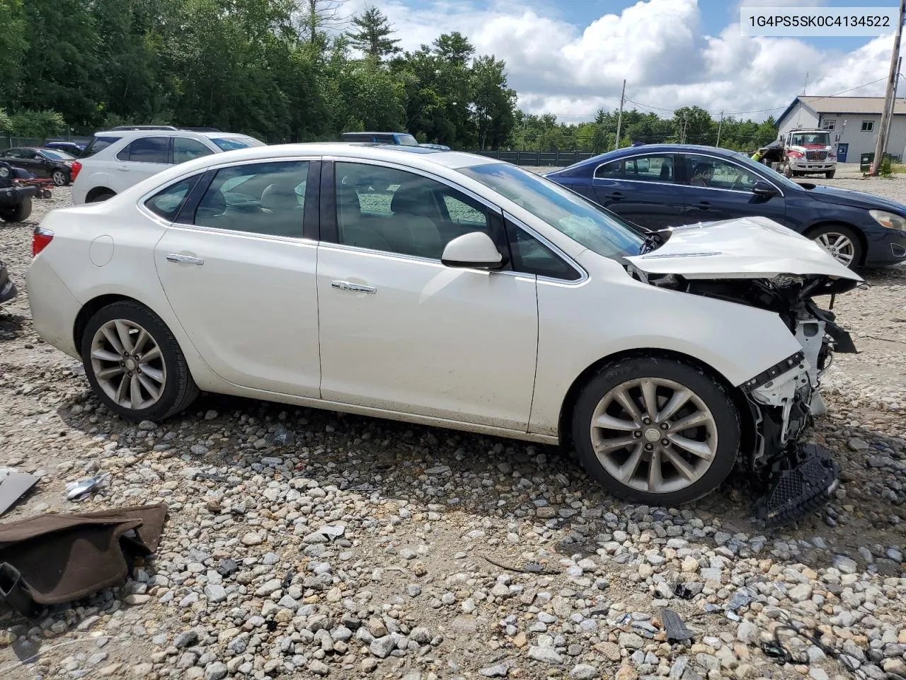 2012 Buick Verano VIN: 1G4PS5SK0C4134522 Lot: 66346724