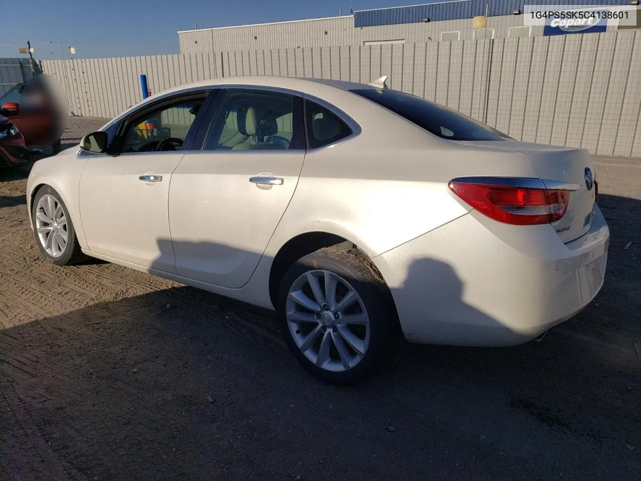 1G4PS5SK5C4138601 2012 Buick Verano